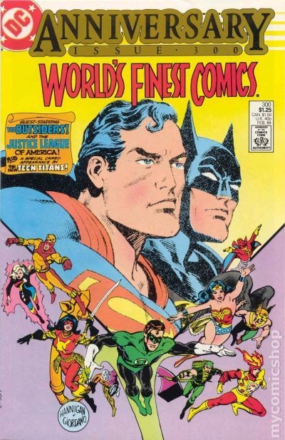 World's Finest Comics #300 VF 1984 Immagine Stock