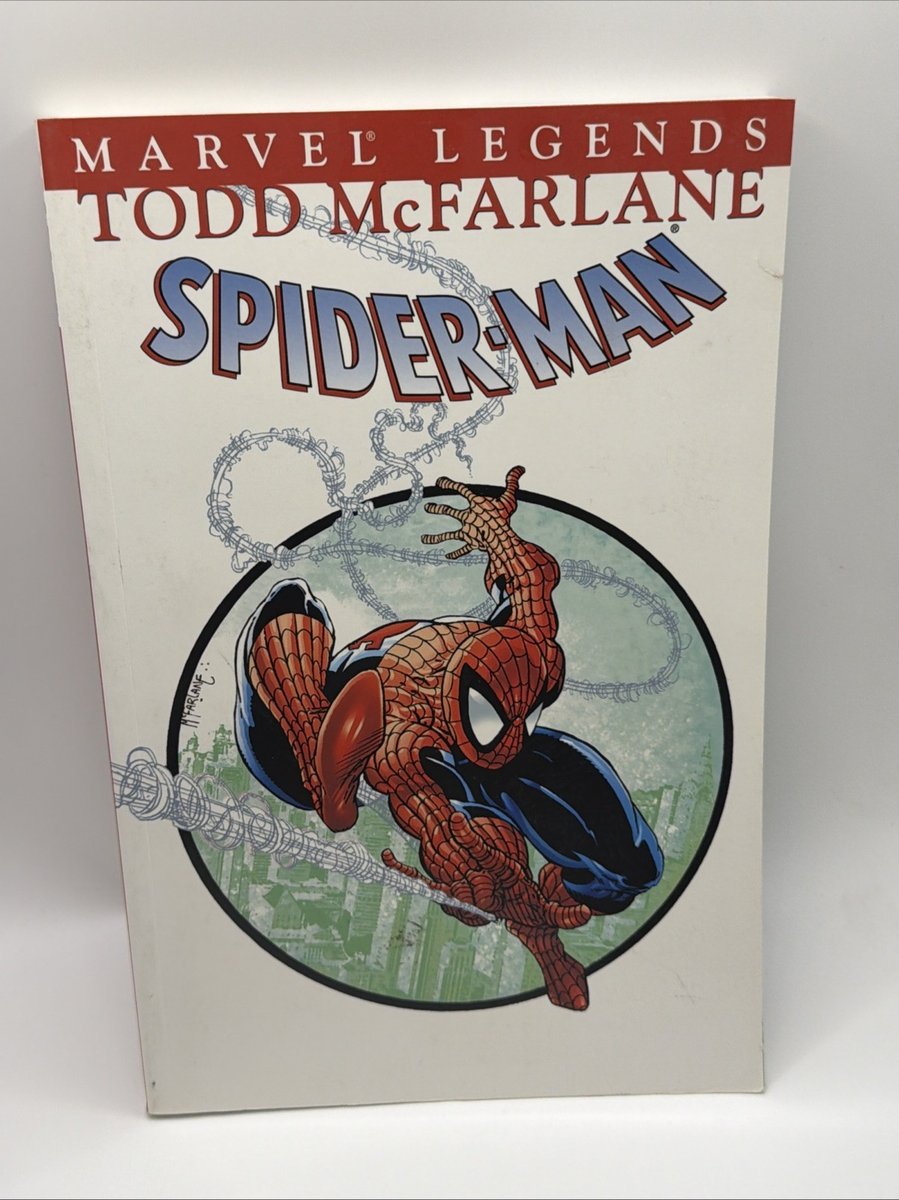 Marvel Legends Todd McFarlane Spider-Man TPB graphic novel - vedi foto