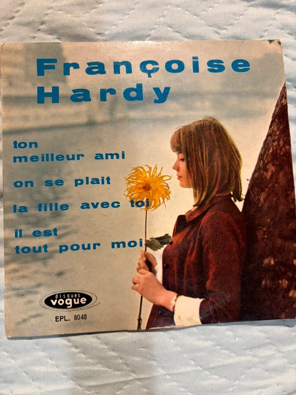 Album Ton meilleur ami Françoise Hardy 45 tours