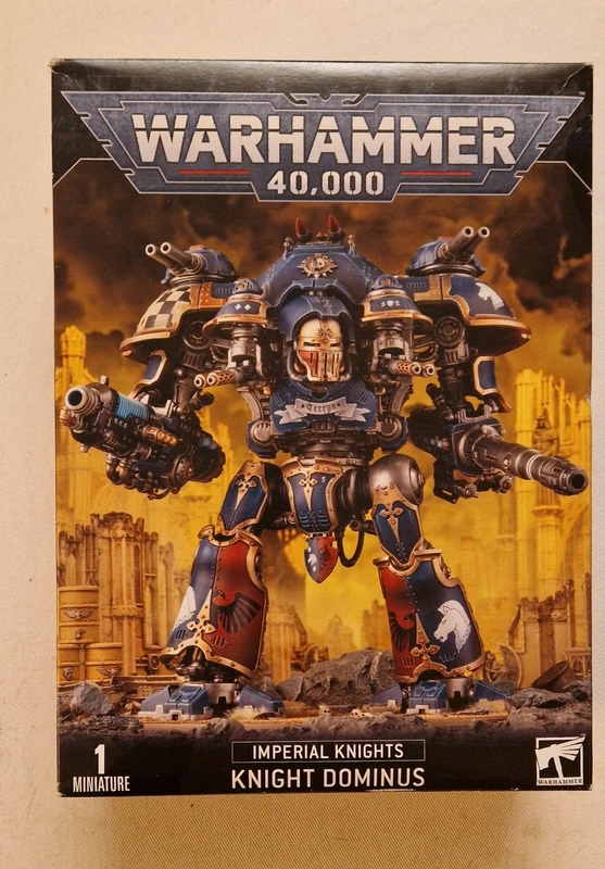 Warhammer Knight Domitus originale nuovo sigillato