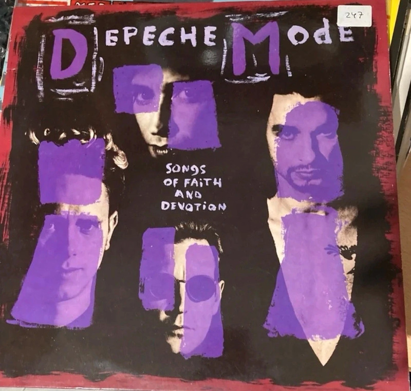 Depeche Mode Songs of faith and devotion vinilo 1993