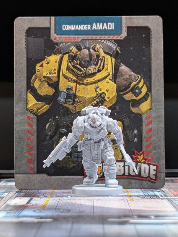 Commander Amadi - Zombicide Invader