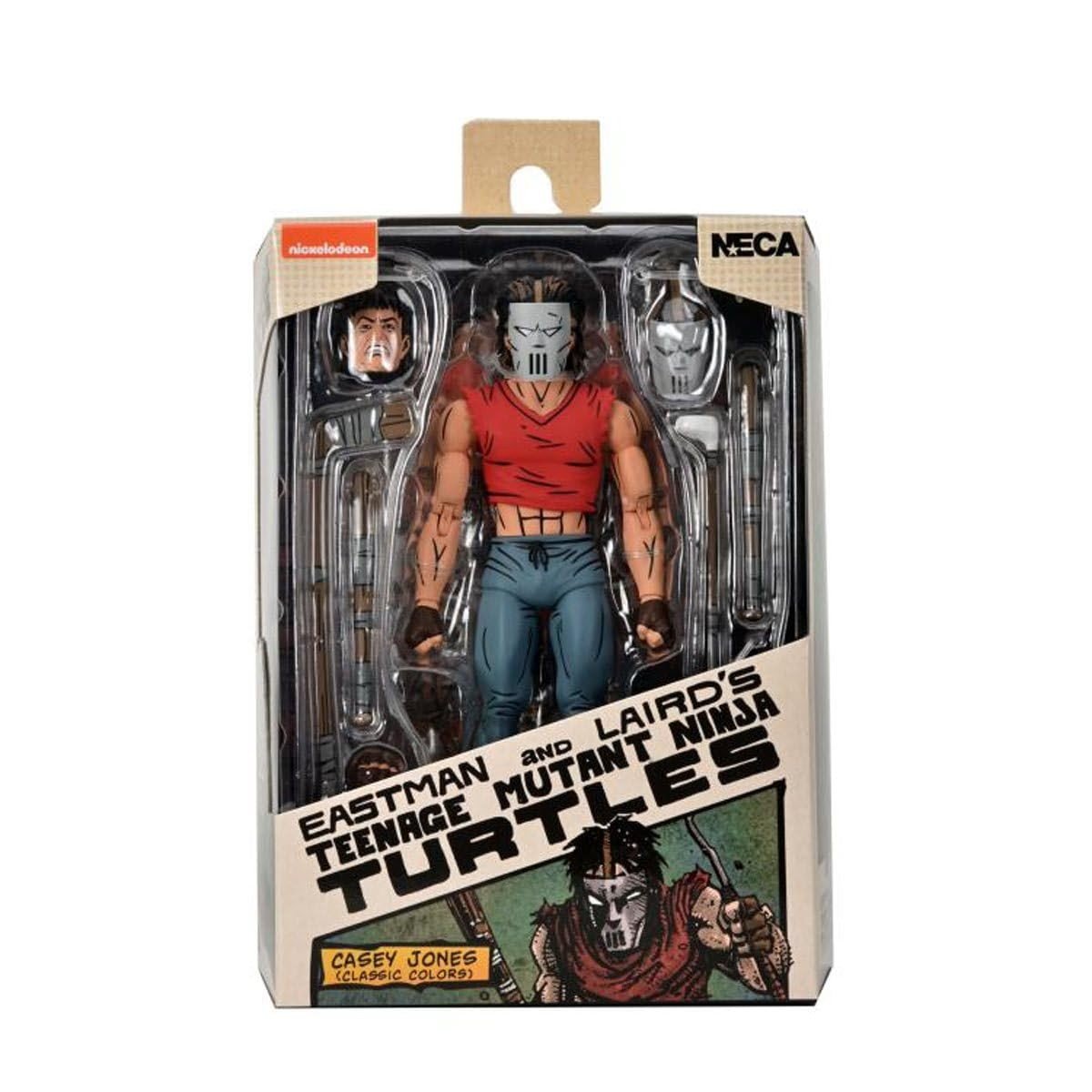 NECA Eastman and Laird's Teenage Mutant Ninja Turtles Casey Jones colori classici