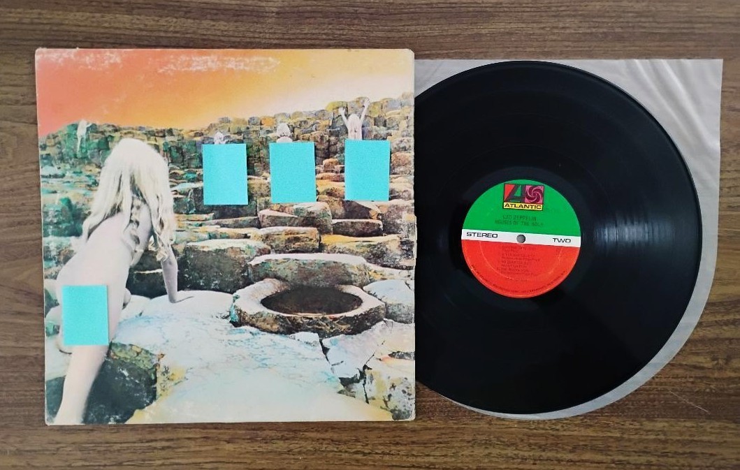 LED Zeppelin HOUSES OF THE HOLY Vinyl LP Record 1973 Atlantic Records