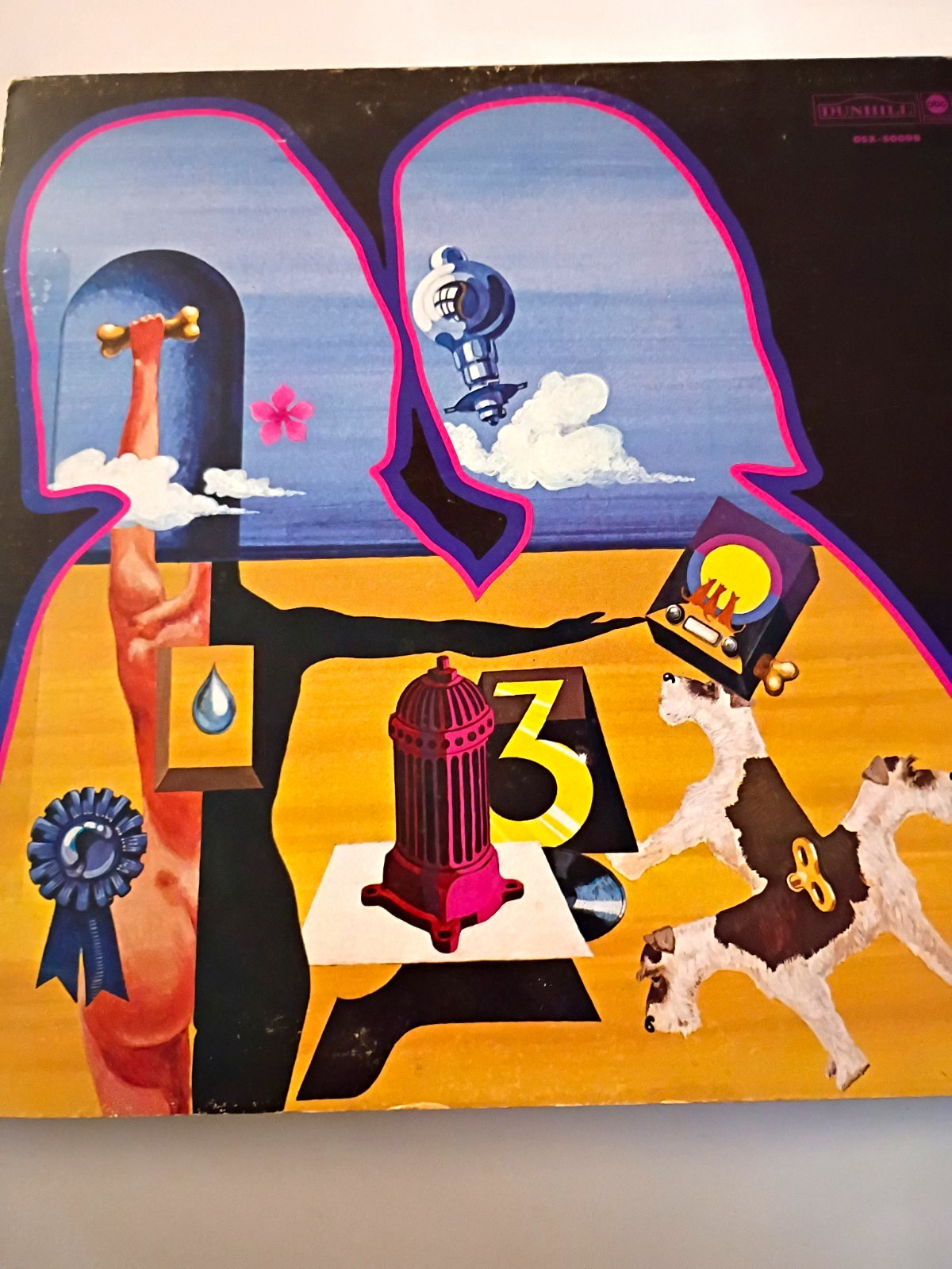 Three Dog Night Golden Biscuits Dunhill LP 12" Black Vinyl Stereo Rock DSX 50098