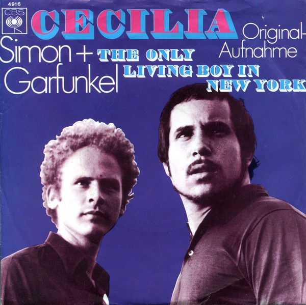 Simon & Garfunkel - Cecilia (7", Single) 1970 (VG+|VG+)