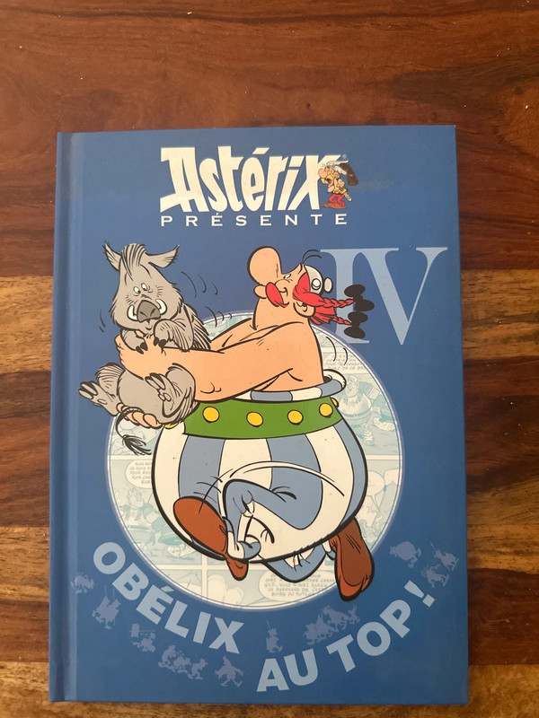 Astérix présente IV – Obélix au top Livre collector Quick – Très bon état