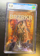 BRZRKR #1 Brooks Foil Variant Cgc 9.8 Mark Brooks Cover BOOM! 2021