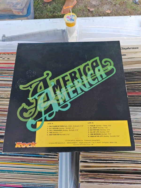 Disco vinile America