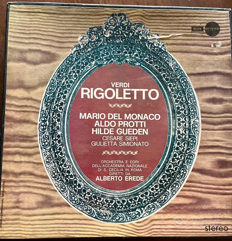 Vinile Rigoletto 33 giri