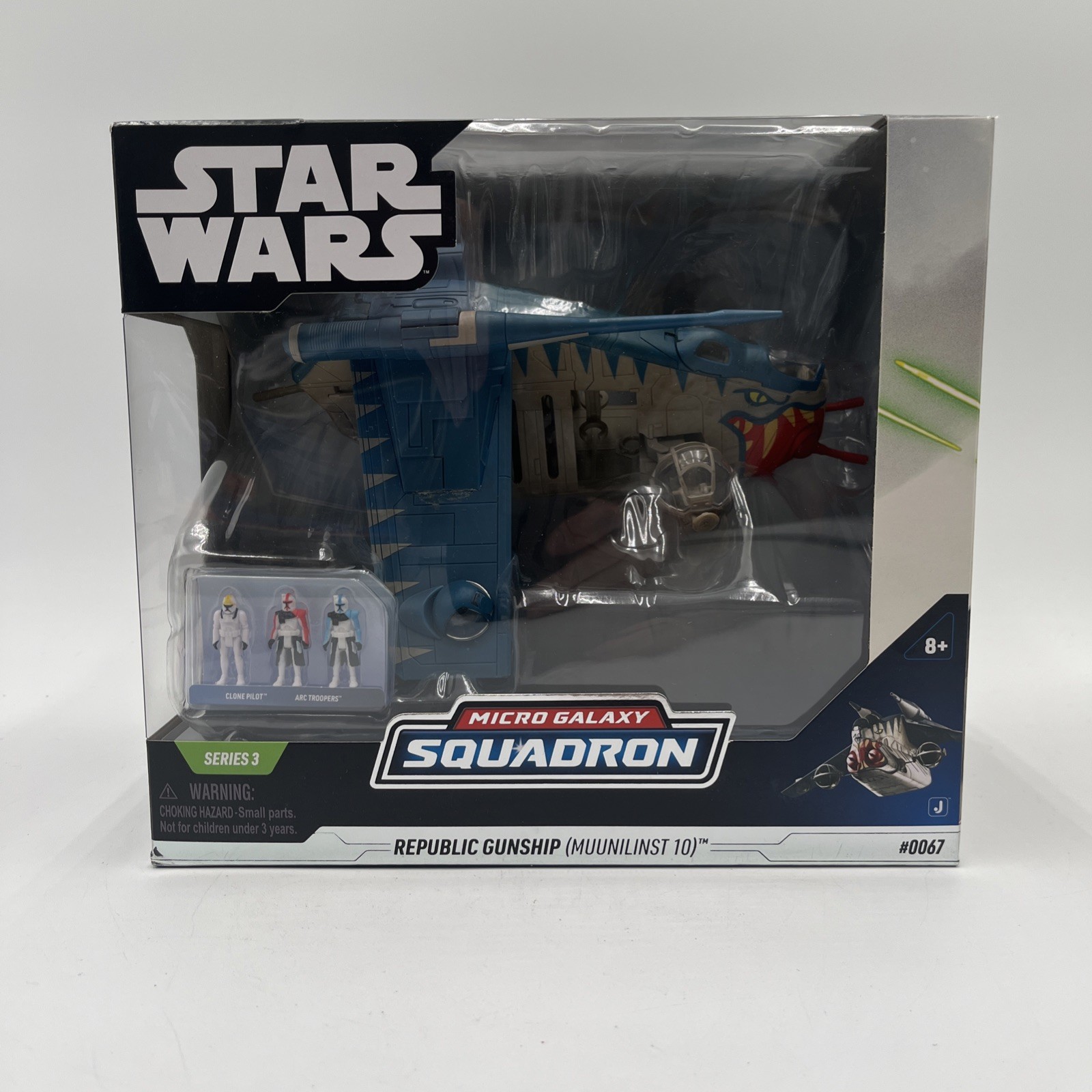 Star Wars Micro Galaxy Squadron Republic Gunship Muunilinst 10 Clone Wars #0067