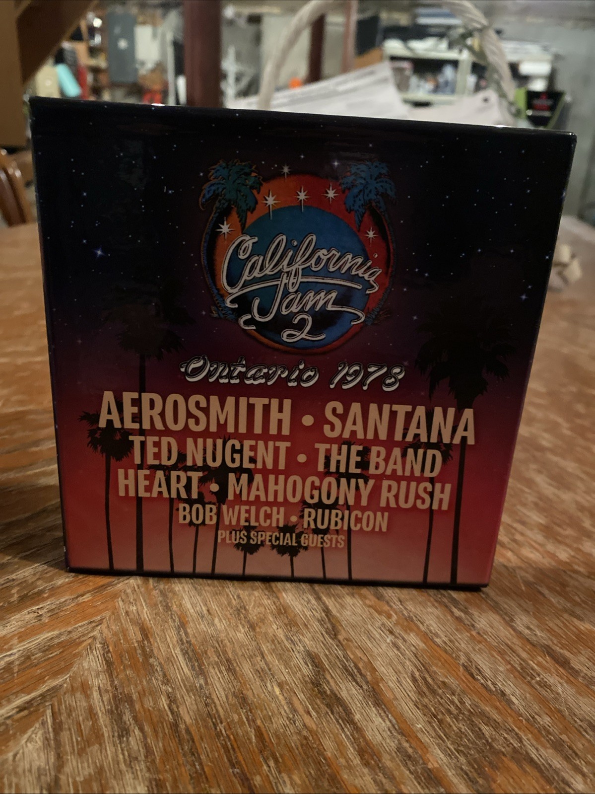 CALIFORNIA JAM 2 ONTARIO 1978 USED THREE DISC UK CD ALBUM INC AEROSMITH & HEART.