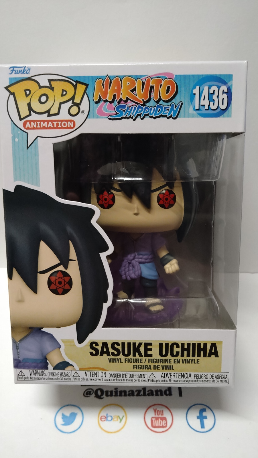 Funko Pop!  NARUTO POP Animation N° 1436 Sasuke (First Susno'o) (F10)