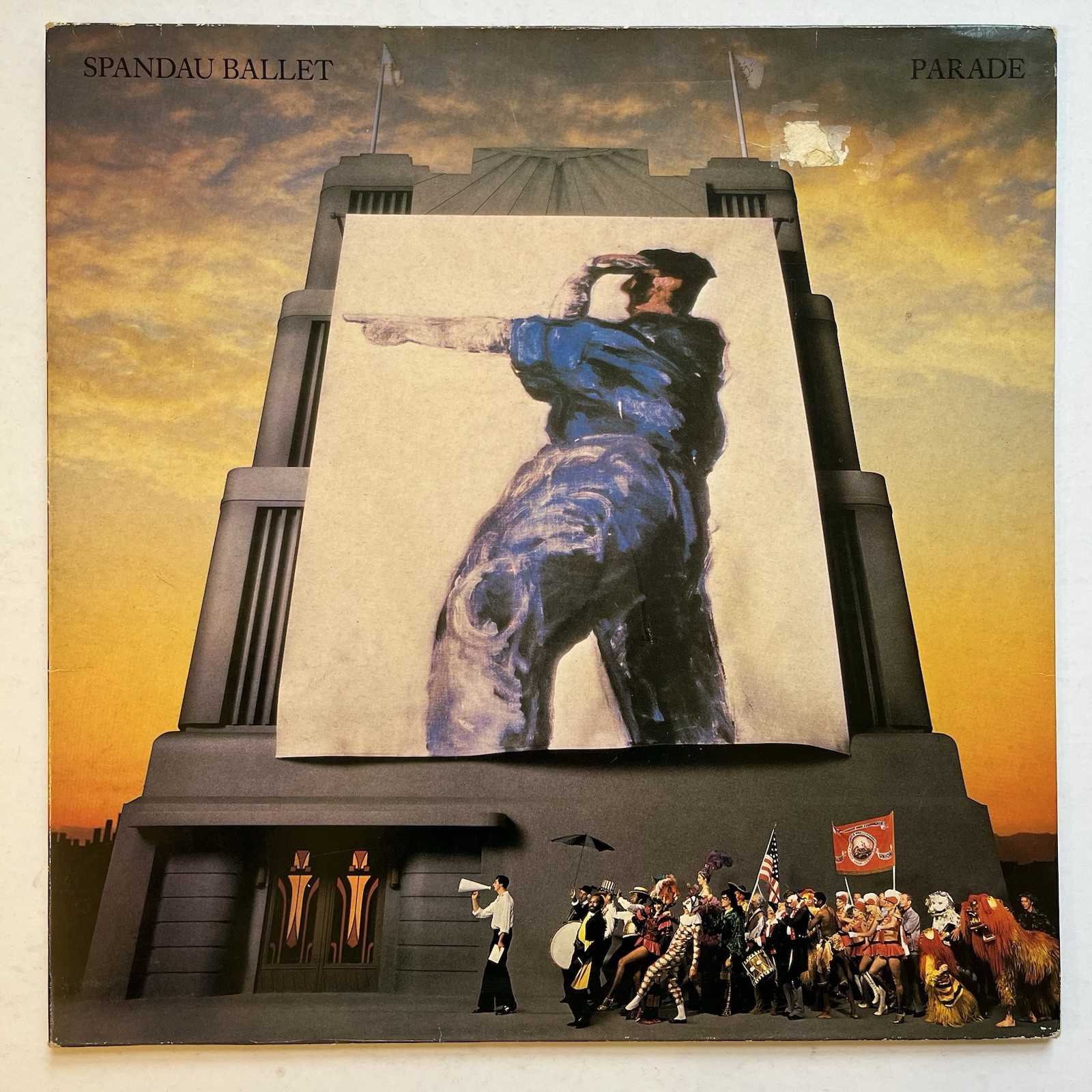 Spandau Ballet, Parade, Vinyl LP, Chrysalis 1984, VG/VG, 1st Ed, G/fold +Inner