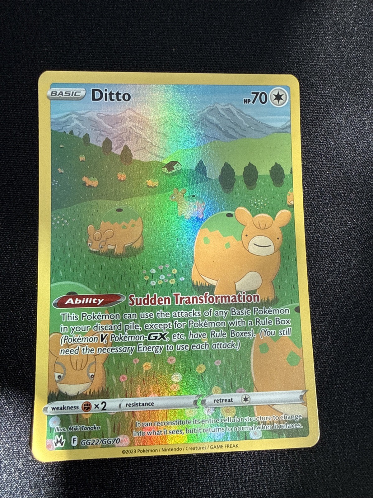 Pokémon TCG Idem Corona Zenith Galleria Galariana Holo Carta Ultra Rara GG22/GG70