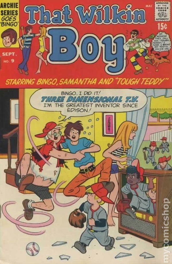 That Wilkin Boy #9 FN 1970 Immagine Stock