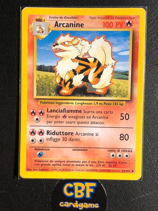 Arcanine 23/102 Set Base