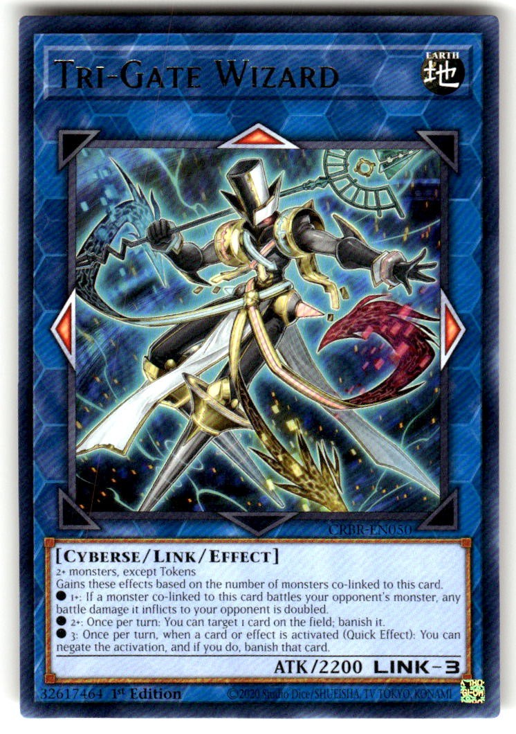 Tri-Gate Wizard Raro Crossover Breakers CRBR-EN050 NM