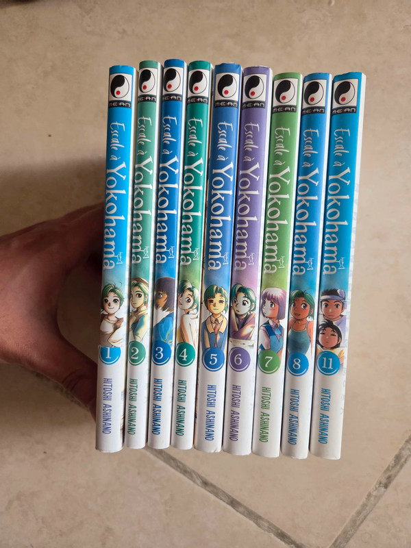 Manga Escale à Yokohama 9 tomes