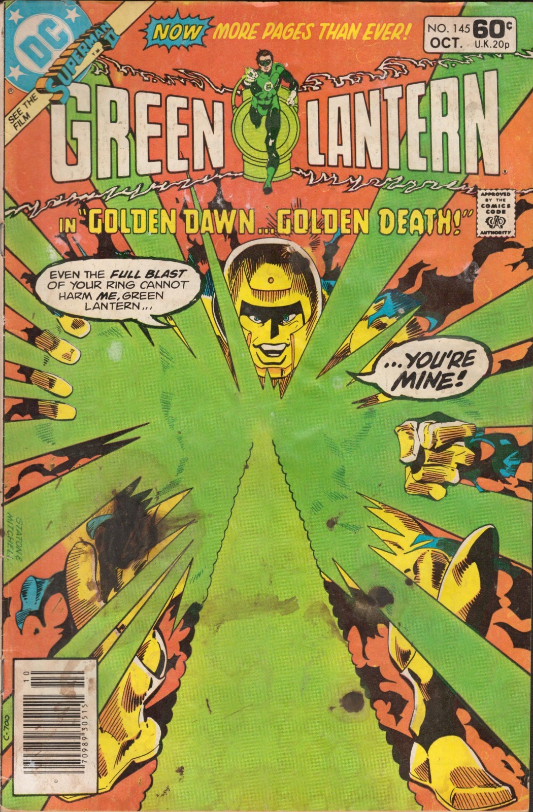 50967: DC COMICS LANTERNA VERDE #145 grado G