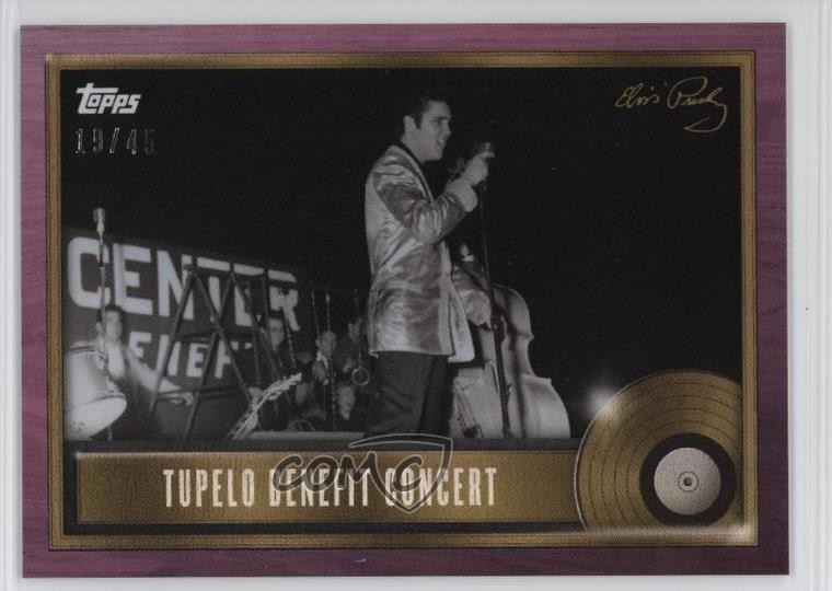 2022 Topps Il re del rock and roll rosa 19/45 Elvis Presley #30 1ol1
