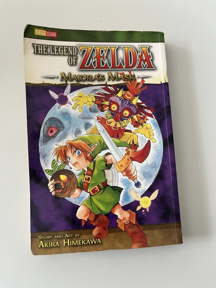 VIZ Media The Legend of Zelda: Majora’s Mask Manga TPB inglese colore parziale