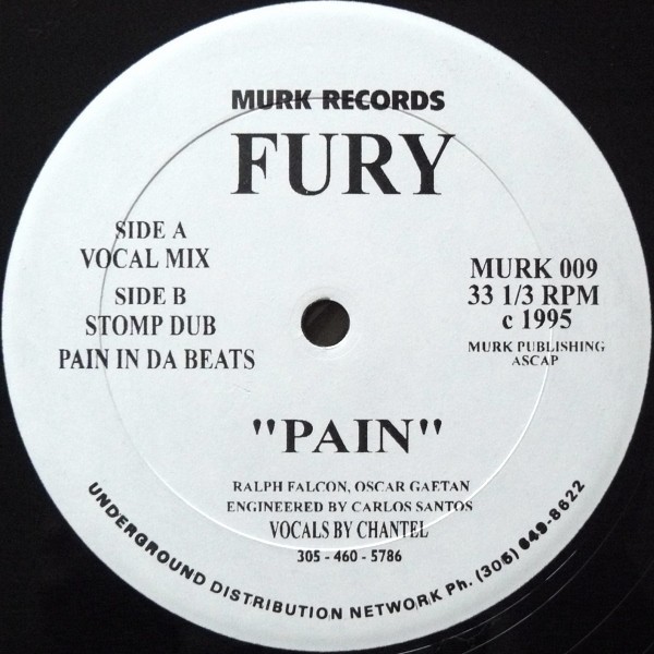 Fury - Pain (12")