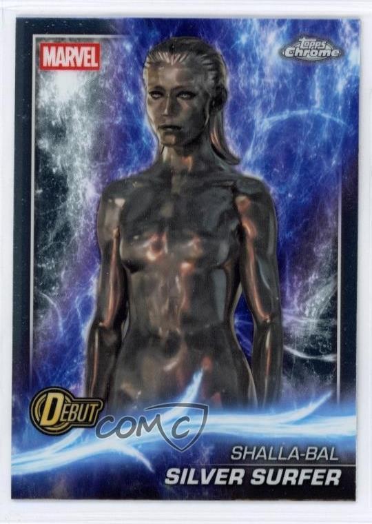 2025 Topps Chrome Marvel Studios Silver Surfer #198 0us8