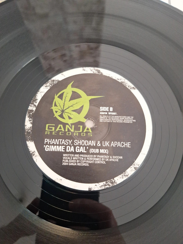 Vinyle drum and bass jungle