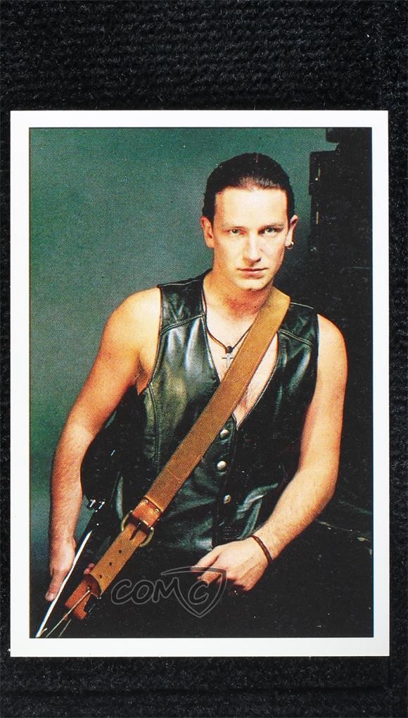 1988 Panini The Smash Hits Collezione Bono #159 0jo3