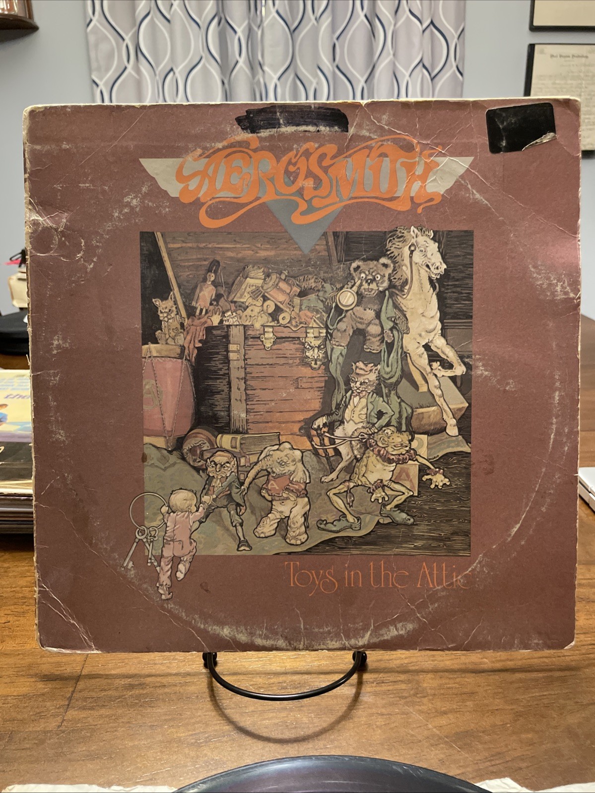 Aerosmith Toys in the Attic Vinyl LP 1975 Columbia Records VG