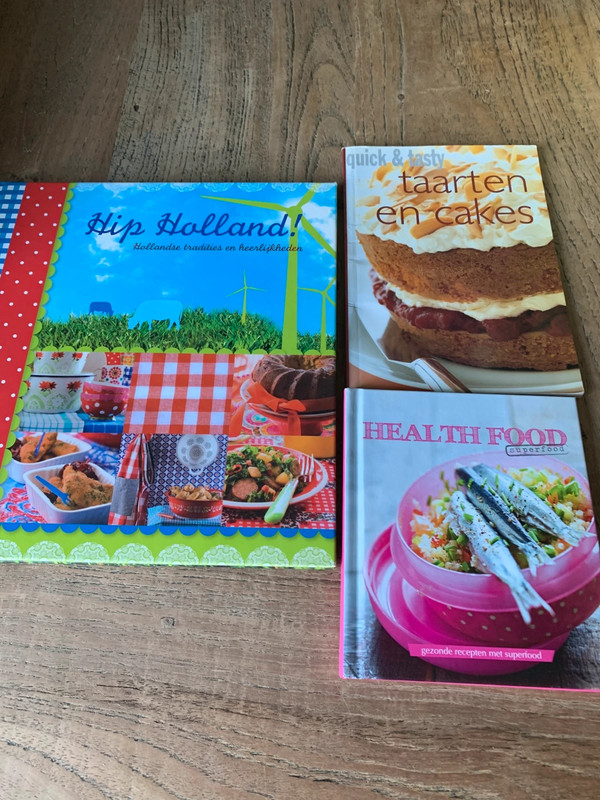 Kookboeken 3 stuks