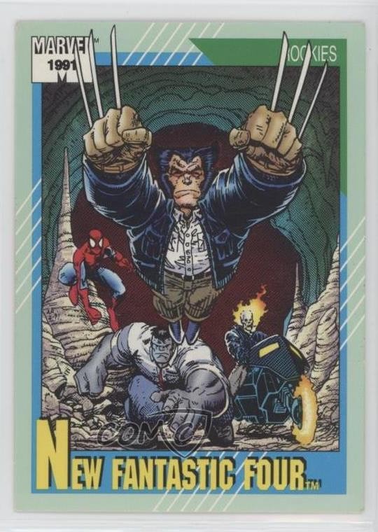 1991 Impel Marvel Universe Serie II Esordienti Nuovo Fantastici Quattro #149 00em