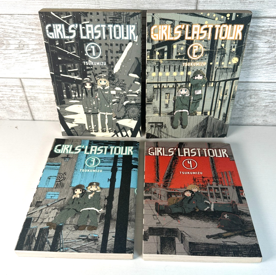 Lotto Girls Last Tour Volume 1 2 3 4 Manga Inglese