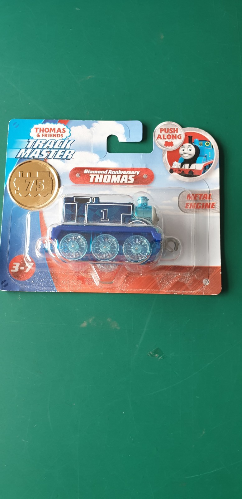 Trackmaster Diamond Anniversary Metal Push Along Thomas di Thomas & Friends