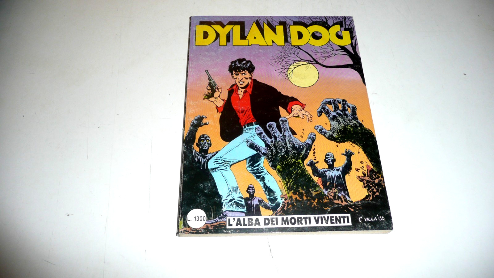 DYLAN DOG  N.1    L'ALBA DEI MORTI VIVENTI       1°EDIZIONE   OTTIMO++++