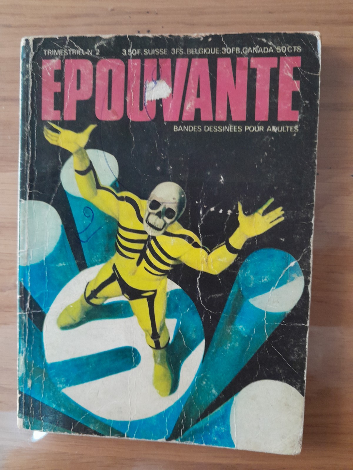 EPOUVANTE    N°02    ELISA PRESSE    1974    BE