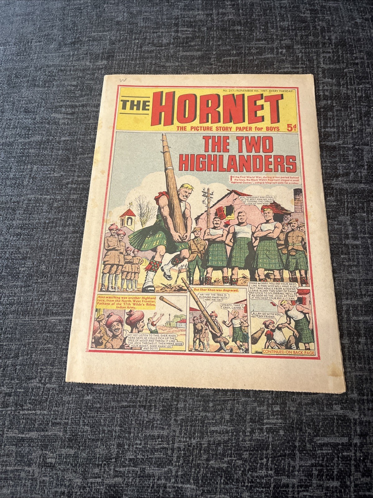 Hornet Comic - #217 - 4 November 1967