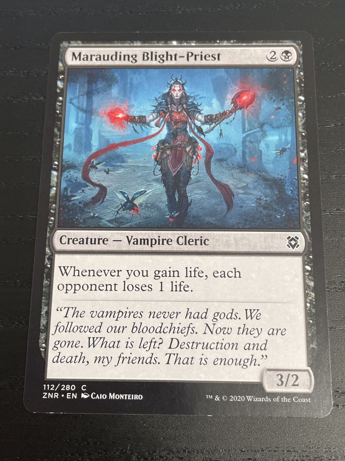 Marauding Blight-Priest 112/280 ZNR MP MTG