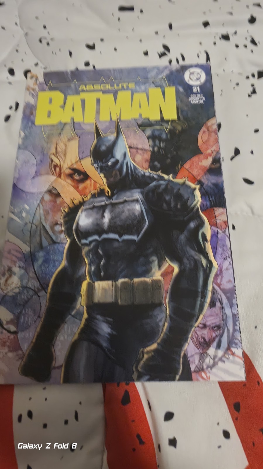 Absolute Batman #21 - David Mack TRADE Cover Limited 1000 con certificato di autenticità quasi nuovo/M