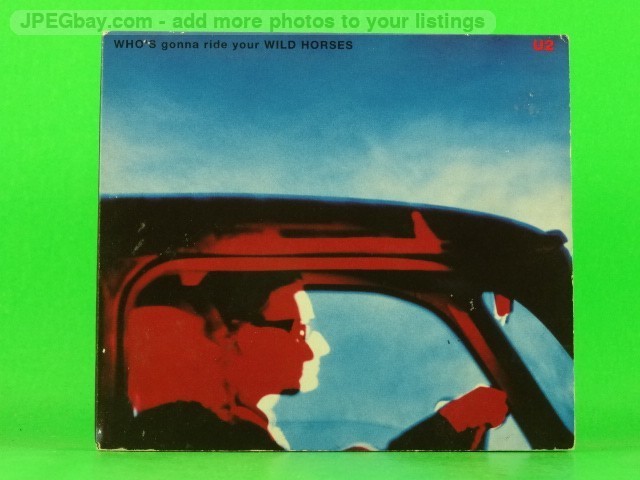 U2 WHO'S GONNA RIDE YOUR WILD HORSES (DIGIPAK) (L63) 4 Track CD Single including