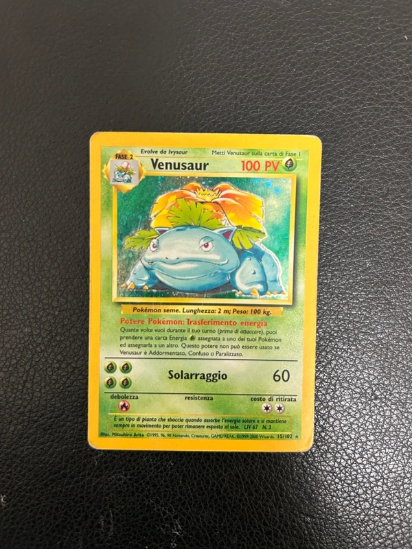 Venusaur Set Base Holo 15/102