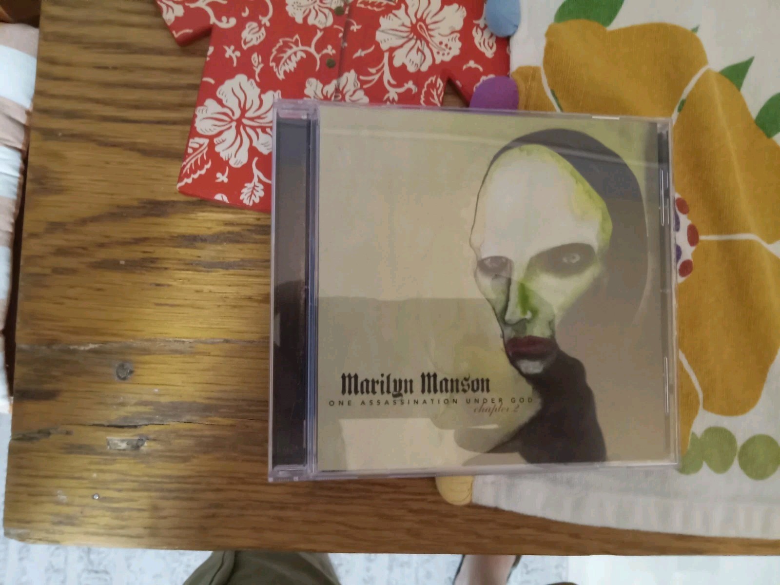 Marilyn Manson One Assassination Under God Chapter 2 CD Used 2026 Nuclear Blast 
