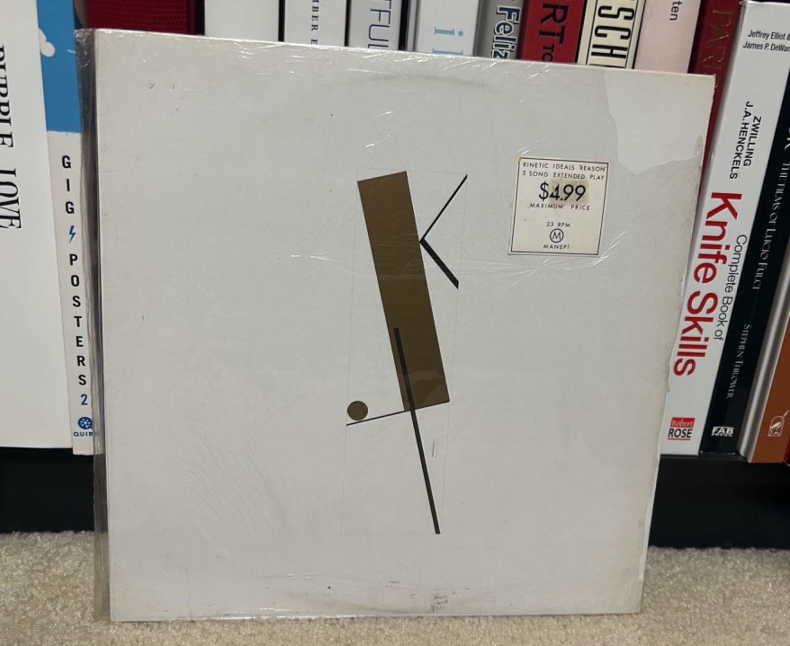 KINETIC IDEALS Reason 12” Vinyl Synth Punk MANNEQUIN Canada 1981