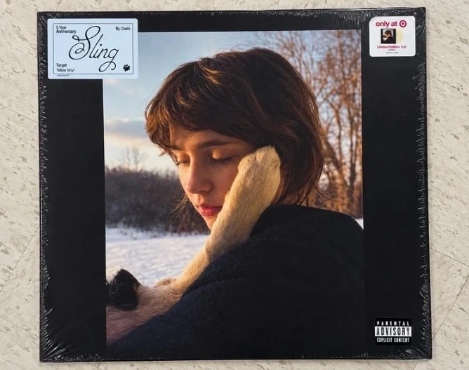Clairo Sling LP Vinyl Record – Limited Edition Yellow Vinyl, 5-Year Anniversary, SEALED