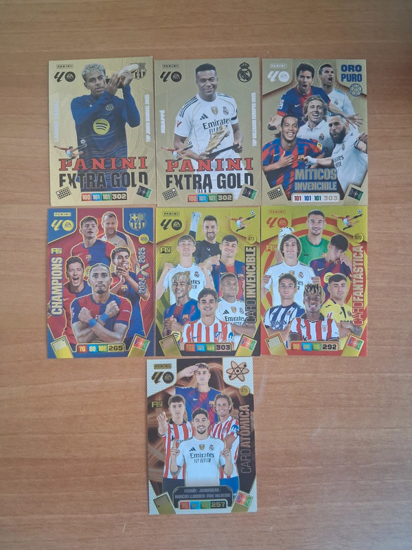 Cards Panini Adrenalyn Laliga stagione 2025-26
