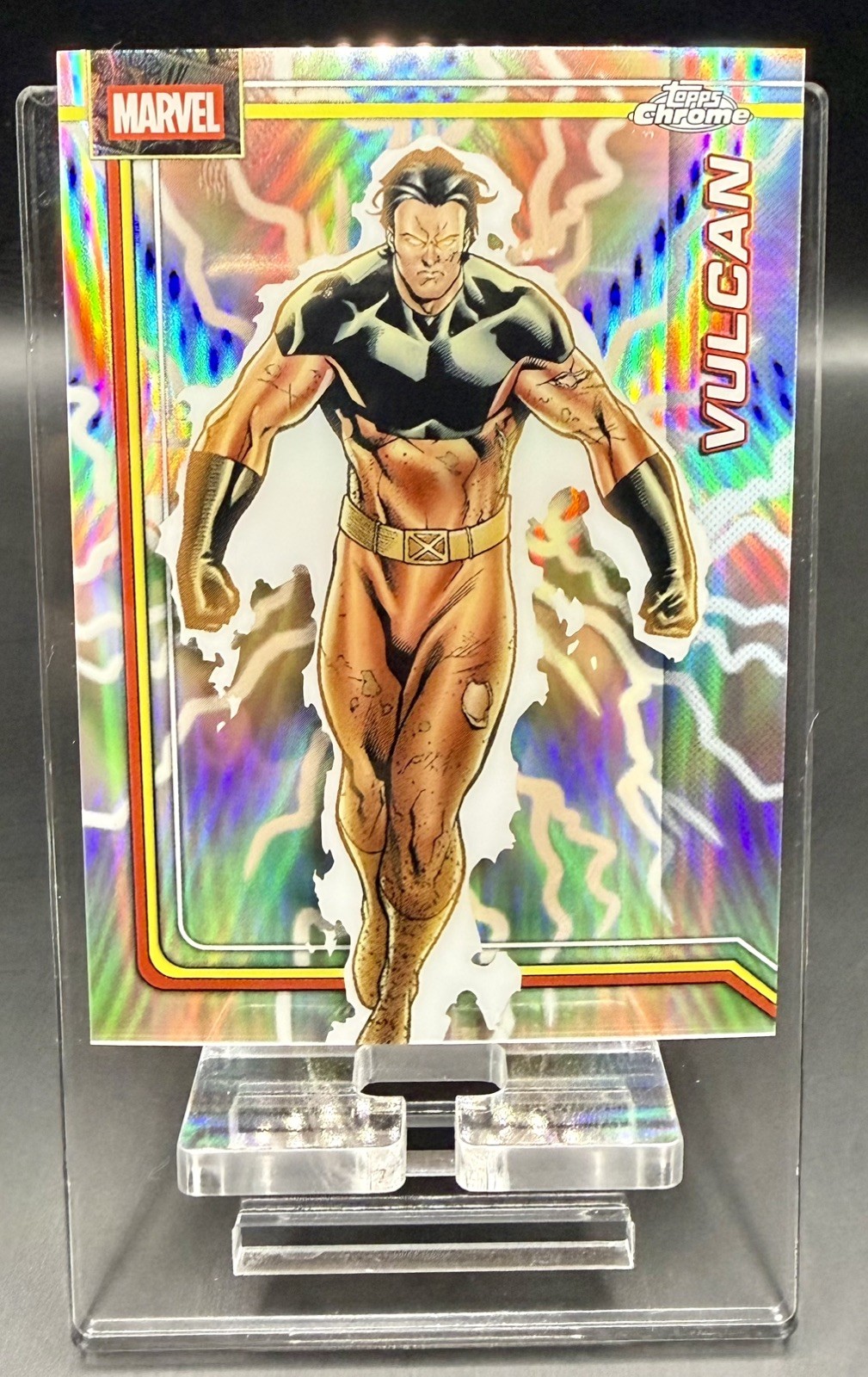 VULCAN 2026 TOPPS CHROME MARVEL STORM'S LIGHTNING REFRACTOR #191 Q6608