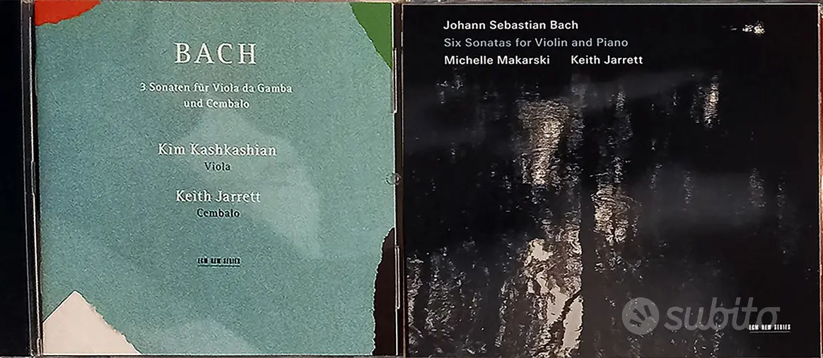 KEITH JARRETT (J.S. BACH) - 3 CD