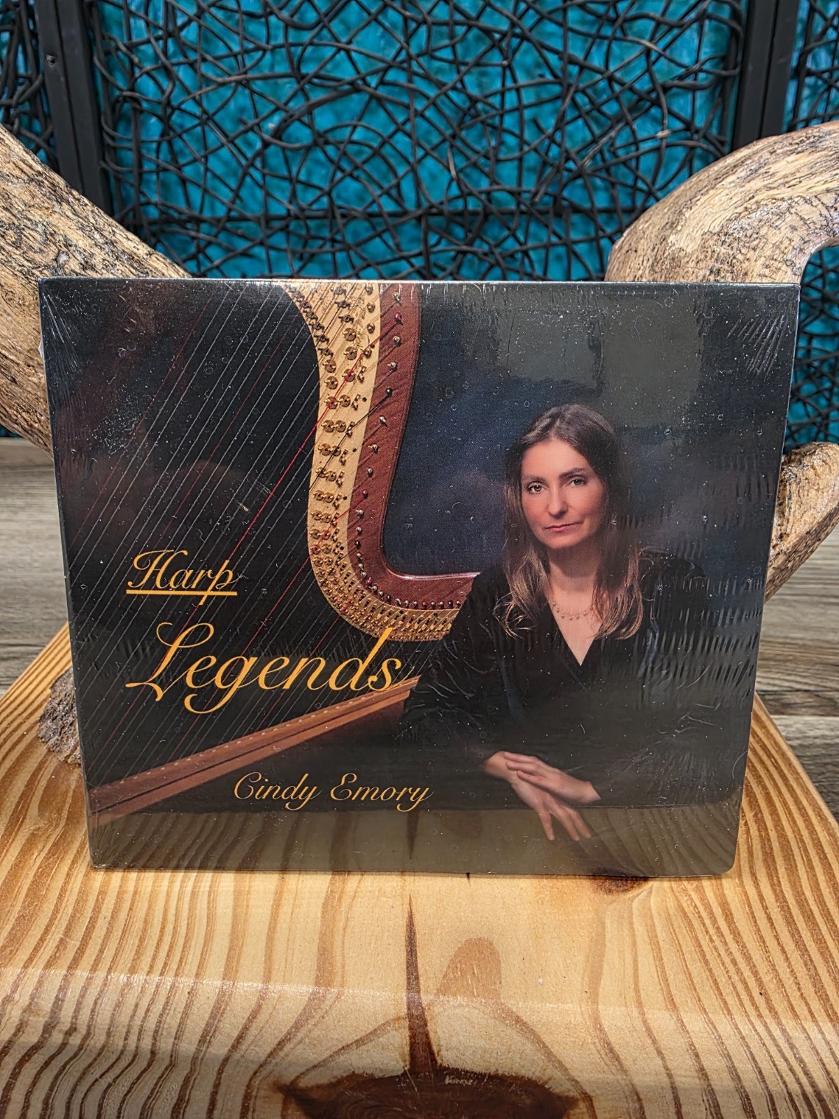 CINDY EMORY HICKS HARP LEGENDS CD DIGIPAK CLASSICAL 10 TRACKS KNOXVILLE KSO NEW