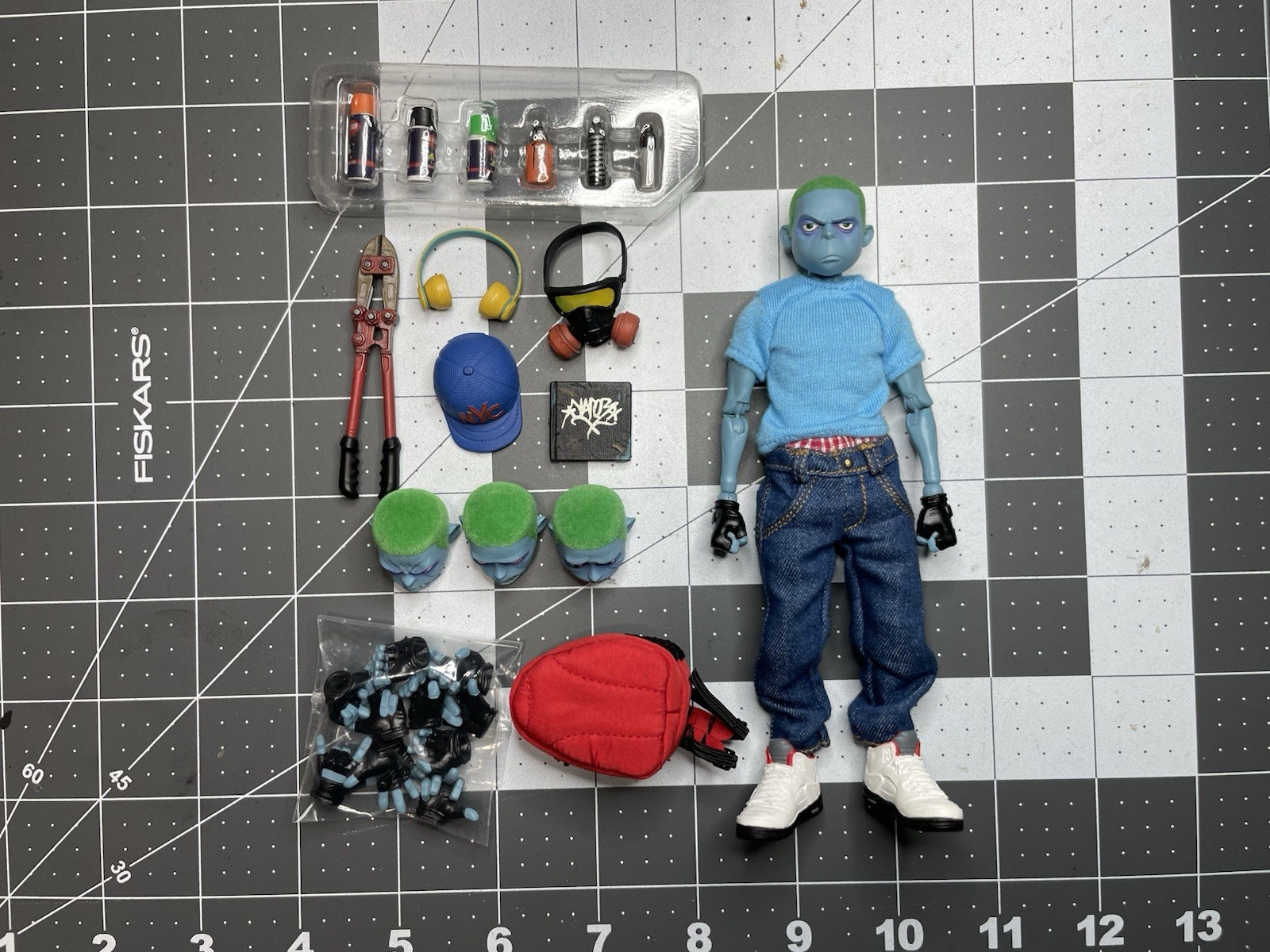 Mezco One 1/2 scale Collective Rumble Society Hoodz Vapor Action Figure